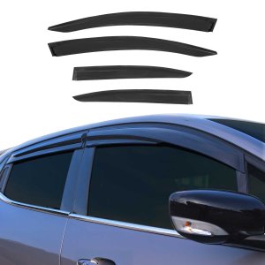 Honda Civic IX Wind Deflector - Omac - Acrylic - Black - '12-'16